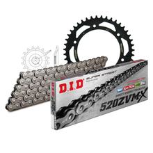 Juego de cadenas DID Acero 520ZVM-X / 106 Cerradura de remache para Aprilia Tuareg Wind Dakar Pegaso 600 ccm Bj. 1990 - 1993