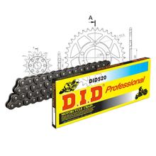Set di catene DID acciaio 520 / 110 Blocco della clip per Honda NSR R 125 ccm Bj. 2000 - 2003