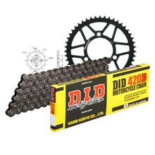 Kit de Corrente DID Aço 420D / 122 Fecho de Pressão para Honda MTX 50 ccm Ano. 1986