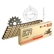 Zestaw łańcuchowy DID stal 420NZ3 / 86 zapięcie typu Clips do Honda CRF F 70 ccm Rok produkcji 2000 - 2013