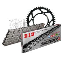 Set di catene DID acciaio 530ZVM-X / 116 Serratura a rivetti
