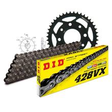Juego de cadenas DID Acero 428VX / 120 Cerradura de remache para Honda CM 125 ccm Bj. 1982 - 1985