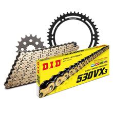 Chain set DID Stahl 530VX3 / 108 endless for Triumph Speed Triple EFI R Sprint RS ST Daytona T595 865 - 1050 ccm Bj. 1997 - 2020