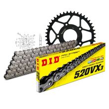 Kit de Corrente DID Aço 520VX3 / 116 Fecho Clip para Cagiva River 600 ccm Ano. 1995 - 1997