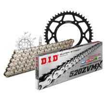Set di catene DID acciaio 520ZVM-X / 116 Serratura a rivetti per Honda CRF R RX 450 ccm Bj. 2017 - 2020