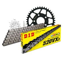 Řetězová sada DID ocel 520VX3 / 108 s nýtovacím čepem pro Honda CRM R 125 ccm r.v. 1990 - 1994