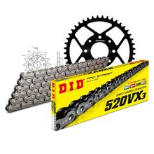 Kettingkit DID Staal 520VX3 / 110 Endlos voor Honda XL V Varadero 125 ccm Bauwjaar 2001 - 2013