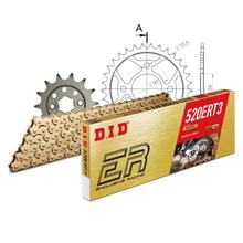 Set di catene DID acciaio 520ERT2 / 108 Blocco della clip per Honda CMX Rebel 250 ccm