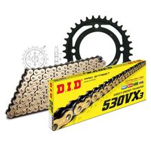 Juego de cadenas DID Acero 530VX3 / 98 Sin fin para Honda CB Four 500 ccm Bj. 1971 - 1977
