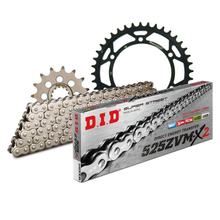 Set di catene DID acciaio 525ZVM-X2 / 104 Serratura a rivetti