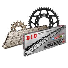 Set di catene DID acciaio 530ZVM-X / 110 Serratura a rivetti