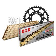 Jeu de chaînes DID acier 525ZVM-X2 / 120 Serrure à rivet