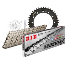 Set di catene DID acciaio 520ZVM-X / 106 Serratura a rivetti per Honda XL R RD LC 600 ccm Bj. 1985 - 1987