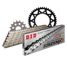 Set di catene DID acciaio 525ZVM-X2 / 118 Serratura a rivetti