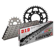 Kit de Corrente DID Aço 530ZVM-X / 110 Fecho de Rebite