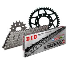 Kit de Corrente DID Aço 530ZVM-X / 110 Fecho de Rebitar