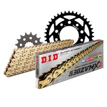 Set di catene DID acciaio 530ZVM-X / 120 Serratura a rivetti