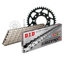 Kit de Corrente DID Aço 530ZVM-X / 108 Fecho por Rebitagem