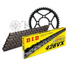Kit de Corrente DID Aço 428VX / 116 com Elo de Fechamento para Yamaha TT-R 125 ccm Ano. 2002 - 2004