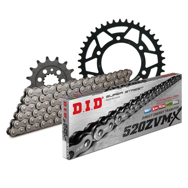 Chain set DID Stahl 520ZVM-X / 94 endless for Ducati S 620 ccm Bj. 2003