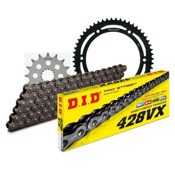 Kettensatz DID Stahl 428VX / 134 Endlos