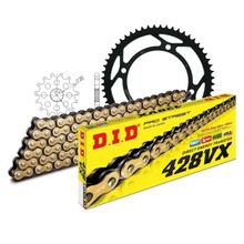 Jeu de chaînes DID acier 428VX / 146 Serrure à clipser pour Yamaha XVS Dragstar 250 ccm Bj. 2001 - 2004