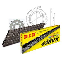 Kettingset DID Staal 428VX / 140 Clipsluiting voor Yamaha TZR 125 ccm Bj. 1993 - 1999
