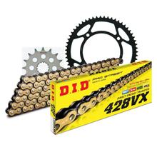 Chain set DID Stahl 428VX / 146 Clip lock for Yamaha XVS Drag Star 125 ccm Bj. 2000 - 2004