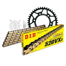 Set di catene DID acciaio 520VX3 / 102 Senza fine per Ducati Monster 600 ccm Bj. 1995 - 1999