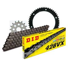 Chain set DID Stahl 428VX / 132 Clip lock for Yamaha DT X RE 125 ccm Bj. 2004 - 2006