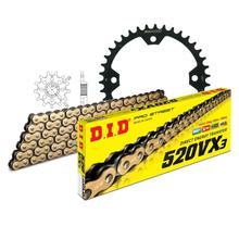 Kettingkit DID Staal 520VX3 / 102 Nietschloss voor Yamaha YFM R YFM25R 250 ccm