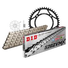 Kit de corrente DID Aço 520ZVM-X / 106 Fecho por Rebite para Yamaha XT E Tenere 600 ccm Ano 1989 - 1996