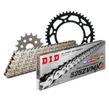 Set di catene DID acciaio 525ZVM-X2 / 114 Serratura a rivetti