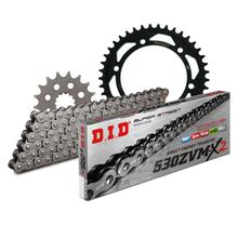 Jeu de chaînes DID acier 530ZVM-X / 110 Serrure à rivet