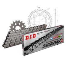 Set di catene DID acciaio 530ZVM-X / 116 Serratura a rivetti