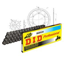 Řetězová sada DID ocel 520 / 114 s nýtovacím čepem pro Kawasaki KX 250 ccm RV. 1992 - 1993
