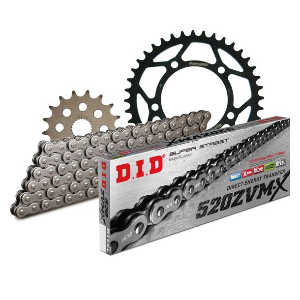 Chain set DID Stahl 520ZVM-X / 110 endless for Aprilia RS 125 ccm Bj. 2006 - 2013