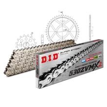 Juego de cadenas DID Acero 530ZVM-X / 100 Cerradura de remache