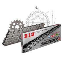 Jeu de chaînes DID acier 530ZVM-X / 102 Serrure à rivet