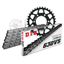 Jeu de chaînes DID acier 630VS / 84 Serrure à clipser pour Kawasaki Z F4 F3 650 ccm Bj. 1981 - 1983
