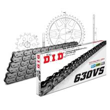 Set di catene DID acciaio 630VS / 98 Serratura a rivetti per Kawasaki ZX Turbo 750 ccm Bj. 1984 - 1985