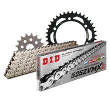 Set di catene DID acciaio 525ZVM-X2 / 108 Serratura a rivetti
