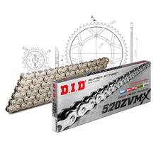 Kit de Corrente DID Aço 520ZVM-X / 116 com Elo de Pressão para Husqvarna WRE 125 ccm Ano. 1999 - 2003