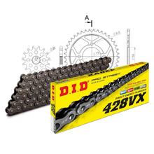 Kit de Corrente DID Aço 428VX / 114 End-to-End para Suzuki GN 125 ccm Ano. 1995 - 1996