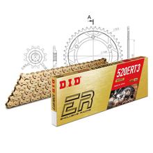 Kettensatz DID Aço 520ERT2 / 108 Fecho Clipsado para Suzuki DR S SH SE 350 ccm Ano. 1996 - 1998