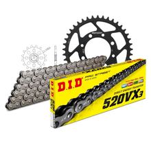 Set di catene DID acciaio 520VX3 / 110 Serratura a rivetti per Suzuki GZ Marauder 250 ccm Bj. 1997 - 2015