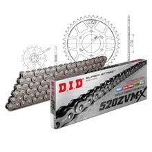 Set di catene DID acciaio 520ZVM-X / 100 Senza fine per Suzuki SP 370 ccm Bj. 1978 - 1980