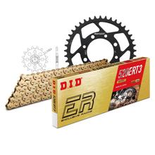 Chain set DID Stahl 520ERT2 / 100 Clip lock for Suzuki GN 250 ccm Bj. 1982 - 1996