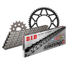 Jeu de chaînes DID acier 525ZVM-X2 / 116 Serrure à rivet