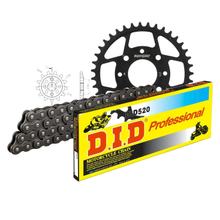 Set di catene DID acciaio 520 / 112 Blocco della clip per Honda CA Rebel 125 ccm Bj. 1996 - 2001